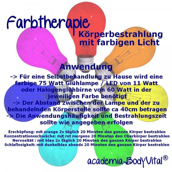 Farbtherapie Seminar