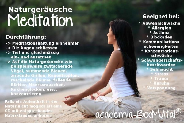 Prämie >189€: Entspannung & Meditation Seminar